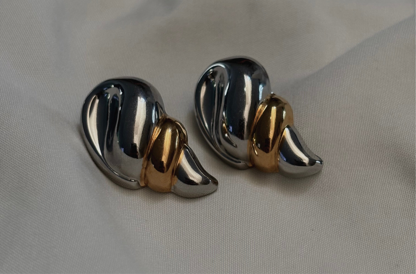 Aretes caracol mix